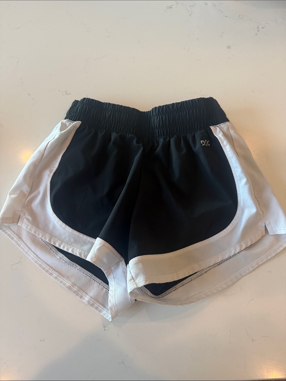 DSG Black and White Women's Athletic Shorts